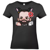Motiv: T-Shirt Damen Premium FAIR WEAR - Nino Maid Pouty - bestimme auf Wunsch Details wie Produkt, Grösse, Farbe und Position selbst ! Motiv: T-Shirt Damen Premium FAIR WEAR - Nino Maid Pouty