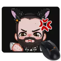 Motiv: Mousepad Textil - Nino Maid Pouty - bestimme auf Wunsch Details wie Produkt, Grösse, Farbe und Position selbst ! Motiv: Mousepad Textil - Nino Maid Pouty