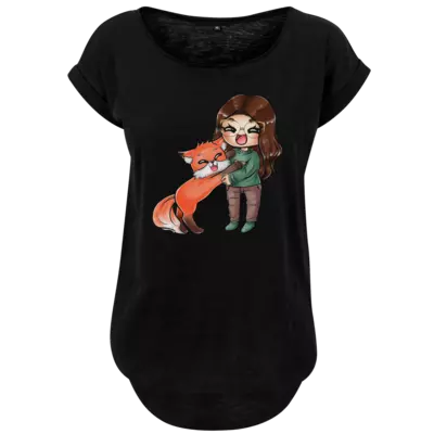 Motiv: Ladies Long Slub Tee - bestimme auf Wunsch Details wie Produkt, Grösse, Farbe und Position selbst ! Motiv: Ladies Long Slub Tee