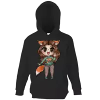 Motiv: Kids Hooded Sweat - Misha - bestimme auf Wunsch Details wie Produkt, Grösse, Farbe und Position selbst ! Motiv: Kids Hooded Sweat - Misha