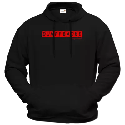 Motiv: Hoodie Premium FAIR WEAR - Dumpfbacke By MAWS - bestimme auf Wunsch Details wie Produkt, Grösse, Farbe und Position selbst ! Motiv: Hoodie Premium FAIR WEAR - Dumpfbacke By MAWS