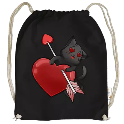 Motiv: Cotton Gymsac - Nami Amor - bestimme auf Wunsch Details wie Produkt, Grösse, Farbe und Position selbst ! Motiv: Cotton Gymsac - Nami Amor
