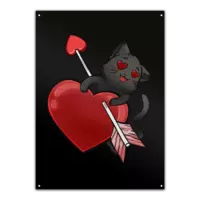 Motiv: Metallschild - Nami Amor - bestimme auf Wunsch Details wie Produkt, Grösse, Farbe und Position selbst ! Motiv: Metallschild - Nami Amor