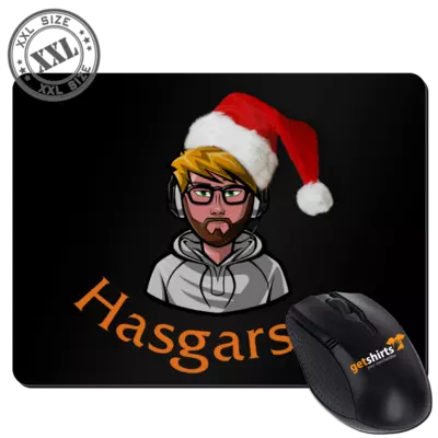 Motiv: XXL Mousepad - Hasgarson Weihnachten - bestimme auf Wunsch Details wie Produkt, Grösse, Farbe und Position selbst ! Motiv: XXL Mousepad - Hasgarson Weihnachten