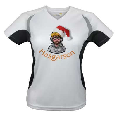 Motiv: Laufshirt Lady Running T - Hasgarson Weihnachten - bestimme auf Wunsch Details wie Produkt, Grösse, Farbe und Position selbst ! Motiv: Laufshirt Lady Running T - Hasgarson Weihnachten