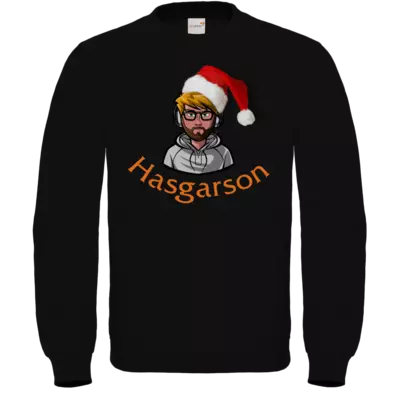Motiv: Sweatshirt FAIR WEAR - Hasgarson Weihnachten - bestimme auf Wunsch Details wie Produkt, Grösse, Farbe und Position selbst ! Motiv: Sweatshirt FAIR WEAR - Hasgarson Weihnachten