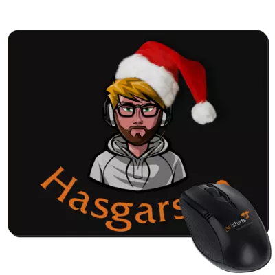Motiv: Mousepad Textil - Hasgarson Weihnachten - bestimme auf Wunsch Details wie Produkt, Grösse, Farbe und Position selbst ! Motiv: Mousepad Textil - Hasgarson Weihnachten