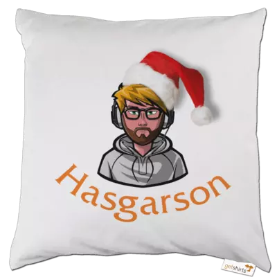 Motiv: Kissen - Hasgarson Weihnachten - bestimme auf Wunsch Details wie Produkt, Grösse, Farbe und Position selbst ! Motiv: Kissen - Hasgarson Weihnachten