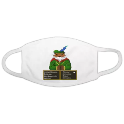 Motiv: Gesichtsmaske - Mystics of Gaia - Kitsunehändler