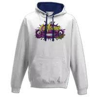 Motiv: Two-Tone Hoodie - CONONNA - bestimme auf Wunsch Details wie Produkt, Grösse, Farbe und Position selbst ! Motiv: Two-Tone Hoodie - CONONNA