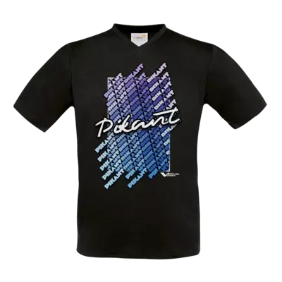 Motiv: T-Shirt V-Neck FAIR WEAR - Pikant Purple&Blue by VirtualVenom - bestimme auf Wunsch Details wie Produkt, Grösse, Farbe und Position selbst ! Motiv: T-Shirt V-Neck FAIR WEAR - Pikant Purple&Blue by VirtualVenom