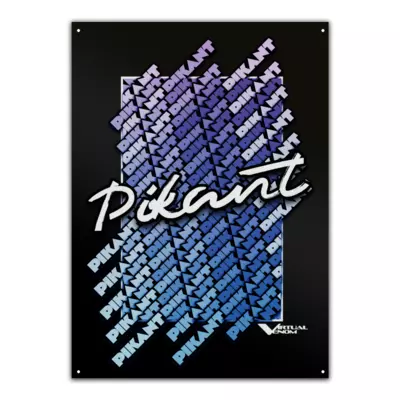 Motiv: Metallschild - Pikant Purple&Blue by VirtualVenom - bestimme auf Wunsch Details wie Produkt, Grösse, Farbe und Position selbst ! Motiv: Metallschild - Pikant Purple&Blue by VirtualVenom