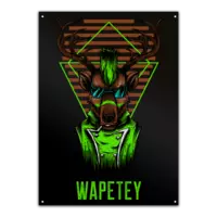 Motiv: Metallschild - Streetpetey - bestimme auf Wunsch Details wie Produkt, Grösse, Farbe und Position selbst ! Motiv: Metallschild - Streetpetey