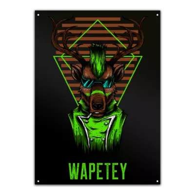 Motiv: Metallschild - Streetpetey - bestimme auf Wunsch Details wie Produkt, Grösse, Farbe und Position selbst ! Motiv: Metallschild - Streetpetey