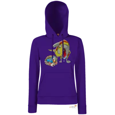 Motiv: Hoodie Damen Classic - bestimme auf Wunsch Details wie Produkt, Grösse, Farbe und Position selbst ! Motiv: Hoodie Damen Classic