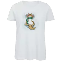 Motiv: Organic Lady T-Shirt - SnowAngel - bestimme auf Wunsch Details wie Produkt, Grösse, Farbe und Position selbst ! Motiv: Organic Lady T-Shirt - SnowAngel