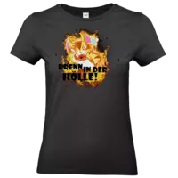 Motiv: T-Shirt Damen Premium FAIR WEAR - Hölle - bestimme auf Wunsch Details wie Produkt, Grösse, Farbe und Position selbst ! Motiv: T-Shirt Damen Premium FAIR WEAR - Hölle