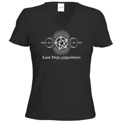 Motiv: T-Shirt Damen V-Neck Classic - Teresas EXORbay 