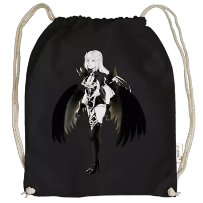 Motiv: Cotton Gymsac - Succubus - bestimme auf Wunsch Details wie Produkt, Grösse, Farbe und Position selbst ! Motiv: Cotton Gymsac - Succubus