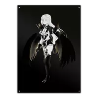 Motiv: Metallschild - Succubus - bestimme auf Wunsch Details wie Produkt, Grösse, Farbe und Position selbst ! Motiv: Metallschild - Succubus