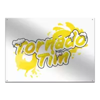 Motiv: Metallschild - TornadoTim - bestimme auf Wunsch Details wie Produkt, Grösse, Farbe und Position selbst ! Motiv: Metallschild - TornadoTim