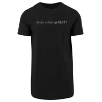 Motiv: Shaped Long Tee - bestimme auf Wunsch Details wie Produkt, Grösse, Farbe und Position selbst ! Motiv: Shaped Long Tee