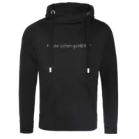 Motiv: Cross Neck Hoodie - bestimme auf Wunsch Details wie Produkt, Grösse, Farbe und Position selbst ! Motiv: Cross Neck Hoodie