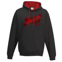 Motiv: Two-Tone Hoodie - Mies - bestimme auf Wunsch Details wie Produkt, Grösse, Farbe und Position selbst ! Motiv: Two-Tone Hoodie - Mies