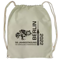 Motiv: Cotton Gymsac - Logo Jahrestagung 2022 - bestimme auf Wunsch Details wie Produkt, Grösse, Farbe und Position selbst ! Motiv: Cotton Gymsac - Logo Jahrestagung 2022
