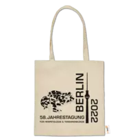 Motiv: Baumwolltasche - Logo Jahrestagung 2022 - bestimme auf Wunsch Details wie Produkt, Grösse, Farbe und Position selbst ! Motiv: Baumwolltasche - Logo Jahrestagung 2022