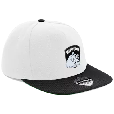 Motiv: Flatpeak Cap - White_Baer