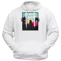 Motiv: Hoodie Premium FAIR WEAR - Bro-Trip Retro - bestimme auf Wunsch Details wie Produkt, Grösse, Farbe und Position selbst ! Motiv: Hoodie Premium FAIR WEAR - Bro-Trip Retro
