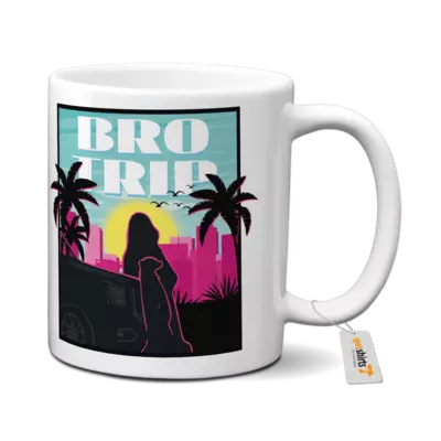 Motiv: Tasse - Bro-Trip Retro