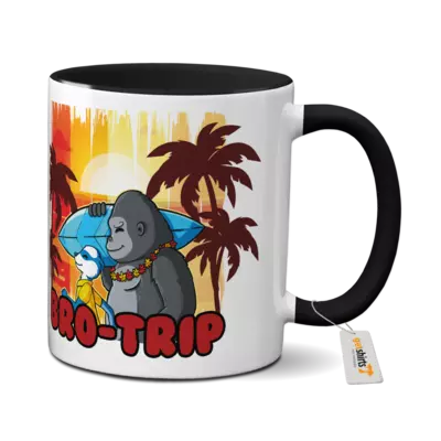 Motiv: Tasse farbig - Bro-Trip Strand