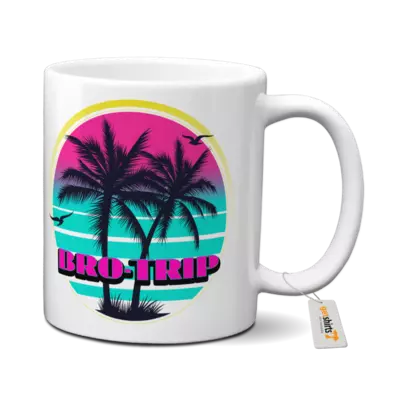 Motiv: Tasse - Bro-Trip Rund Doppel
