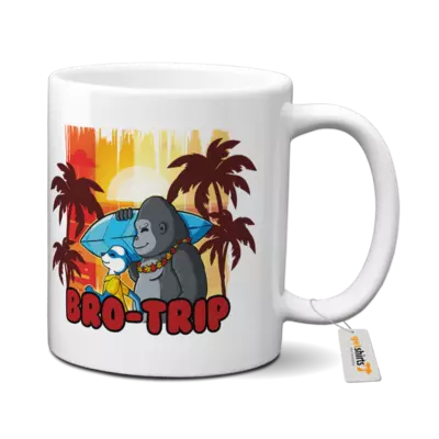 Motiv: Tasse - Bro-Trip Strand Doppel