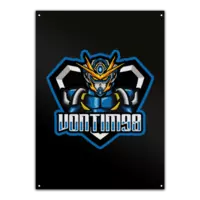 Motiv: Metallschild - Vontim98 LOGO - bestimme auf Wunsch Details wie Produkt, Grösse, Farbe und Position selbst ! Motiv: Metallschild - Vontim98 LOGO