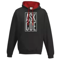 Motiv: Two-Tone Hoodie - ASK COE - bestimme auf Wunsch Details wie Produkt, Grösse, Farbe und Position selbst ! Motiv: Two-Tone Hoodie - ASK COE