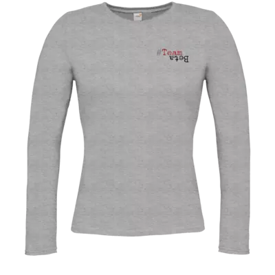 Motiv: Longsleeve Damen Organic - Team Beta 