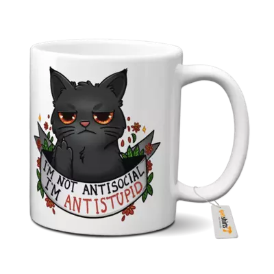 Motiv: Tasse - Antistupid