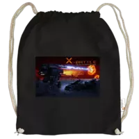 Motiv: Cotton Gymsac - XBattle - Das Multiplayer Actiongame - bestimme auf Wunsch Details wie Produkt, Grösse, Farbe und Position selbst ! Motiv: Cotton Gymsac - XBattle - Das Multiplayer Actiongame