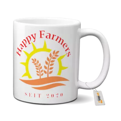 Motiv: Tasse - Happy Farmers