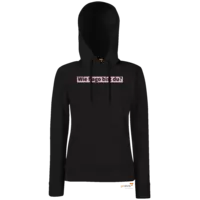 Motiv: Hoodie Damen Classic - Wie flago bist du? - bestimme auf Wunsch Details wie Produkt, Grösse, Farbe und Position selbst ! Motiv: Hoodie Damen Classic - Wie flago bist du?