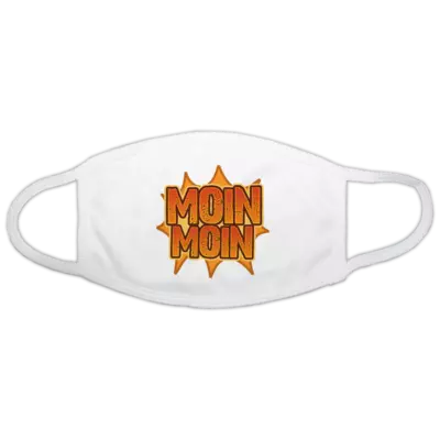 Motiv: Gesichtsmaske - Moin Moin
