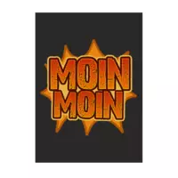 Motiv: Poster A1 - Moin Moin - bestimme auf Wunsch Details wie Produkt, Grösse, Farbe und Position selbst ! Motiv: Poster A1 - Moin Moin