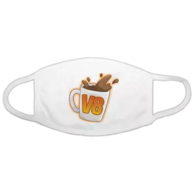Motiv: Gesichtsmaske - V8-Tasse
