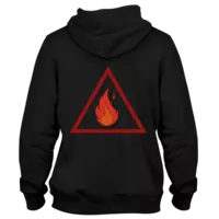 Motiv: Hoodie Classic - Feuerhexende - bestimme auf Wunsch Details wie Produkt, Grösse, Farbe und Position selbst ! Motiv: Hoodie Classic - Feuerhexende