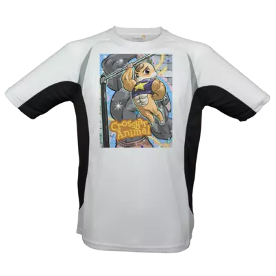 Motiv: Laufshirt Running T - Crossbar Animal 