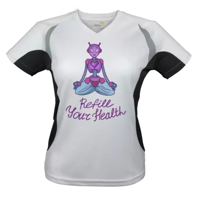 Motiv: Laufshirt Lady Running T - Refill Your Health 