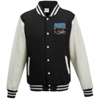 Motiv: College Jacke - Indianlodge - bestimme auf Wunsch Details wie Produkt, Grösse, Farbe und Position selbst ! Motiv: College Jacke - Indianlodge
